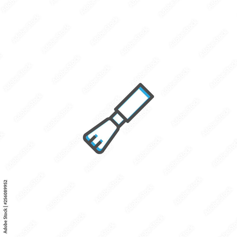 Paint brush icon design. Stationery icon vector design Paint brush icon design. Stationery icon vector design