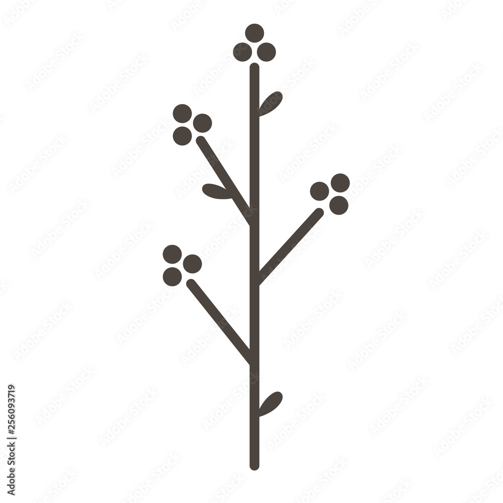 Branch flat illustration Branch flat illustration