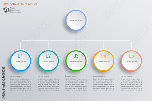 Business Chart Design, Vector Graphics photo