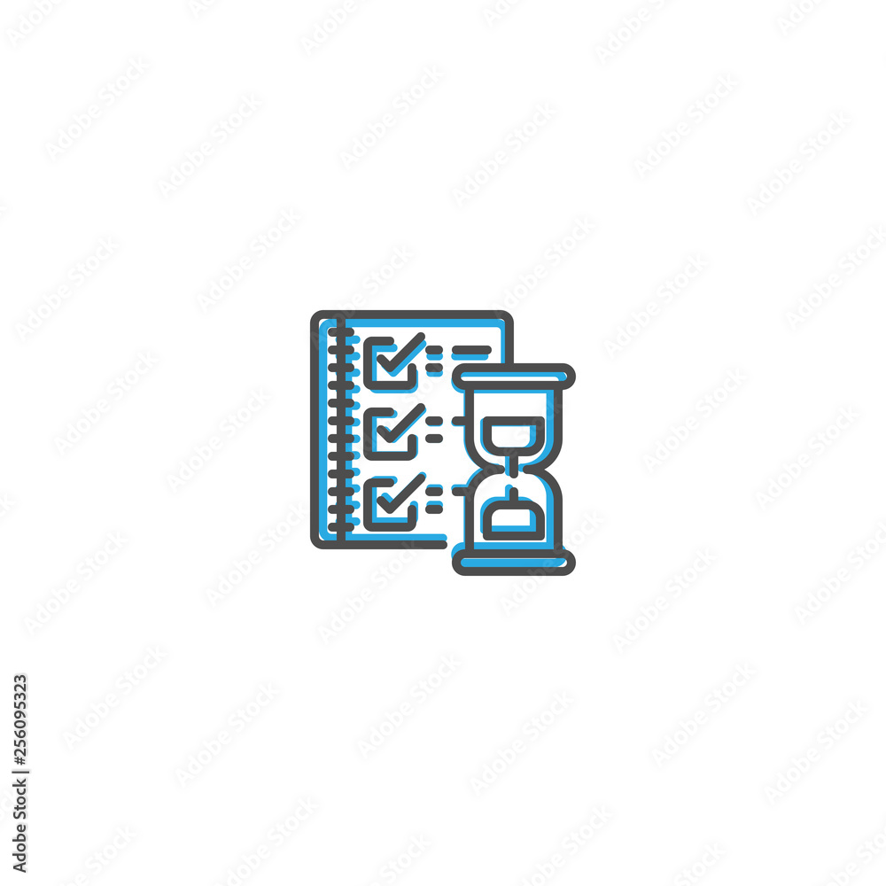 Modern and minimalist icon design. Management icon vector design Modern and minimalist icon design. Management icon vector design