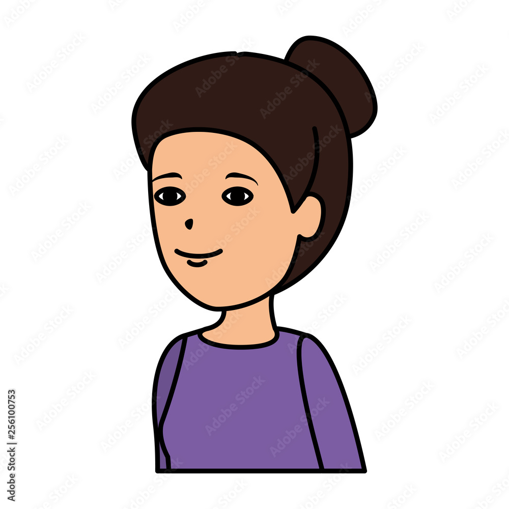 beautiful woman avatar character beautiful woman avatar character