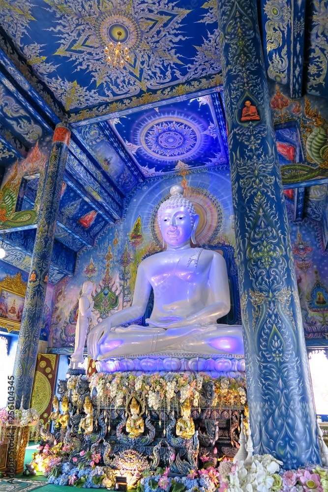 Bouddha bleu