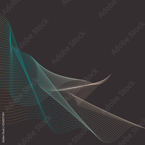 Moiré pattern background