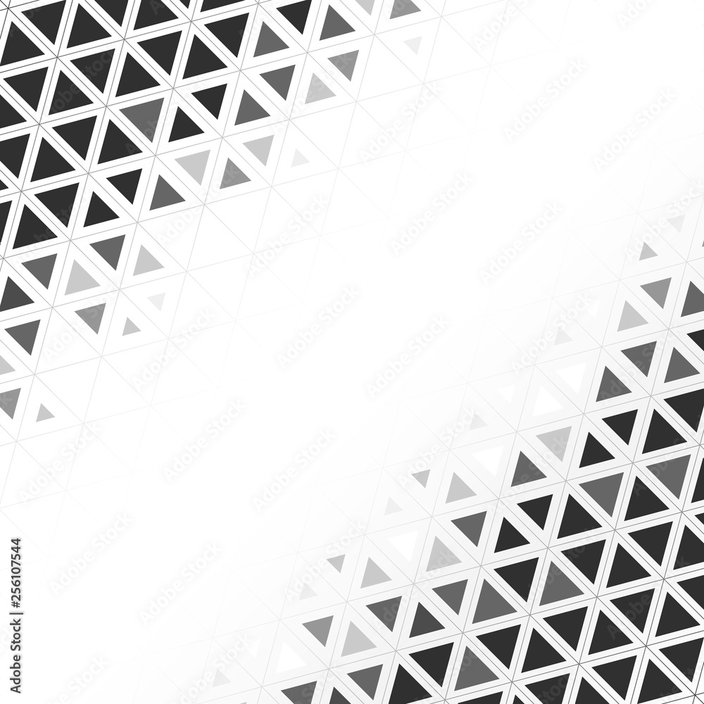 Geometric triangle pattern illustration