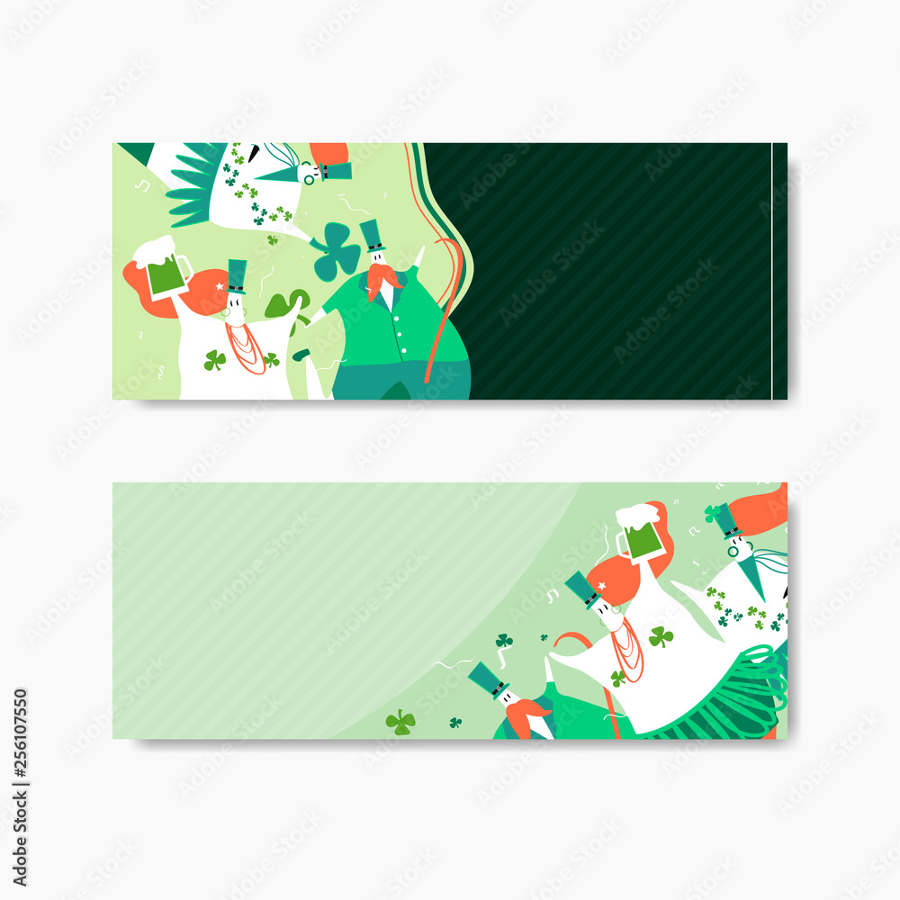 Fototapeta premium St Patrick's day illustration