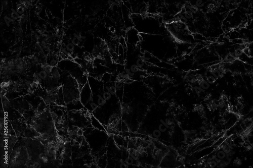 black marble pattern texture natural background