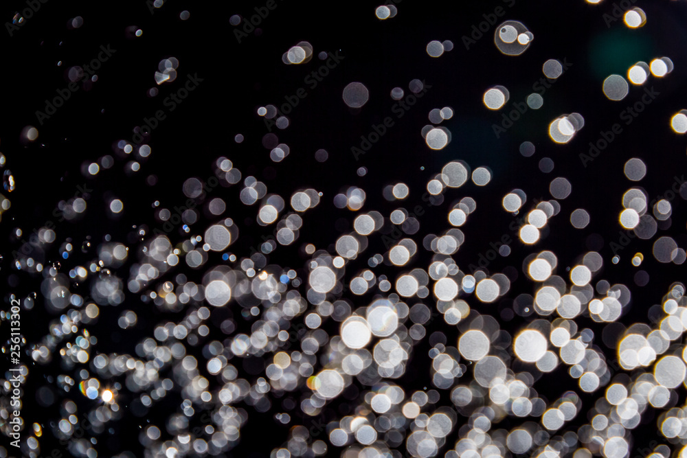 bokeh on black texture bokeh on black texture