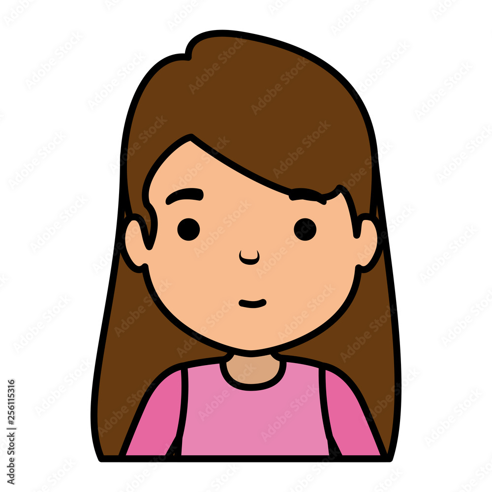 cute little girl character cute little girl character