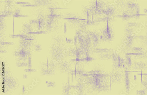 Random Sketchy Scribble Lines on Colorful Background