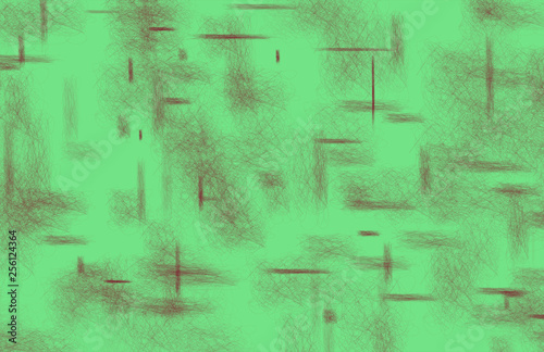 Random Sketchy Scribble Lines on Colorful Background