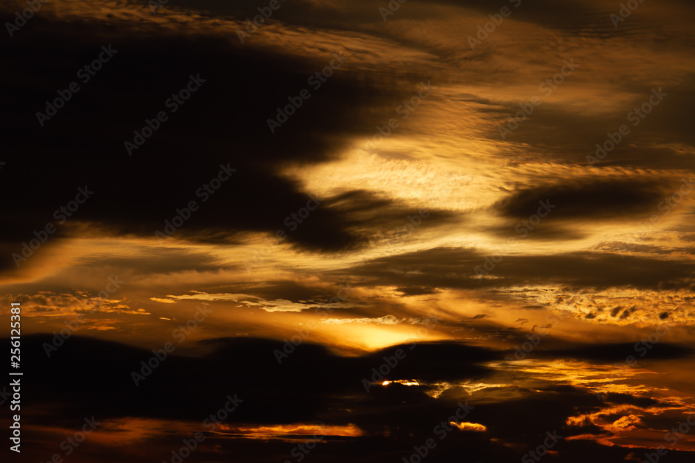 夕景 夕景