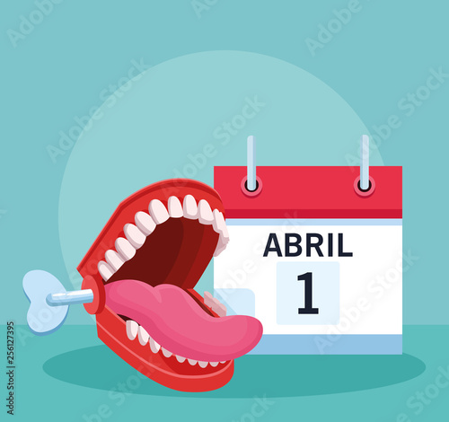 April fools joke cartoon