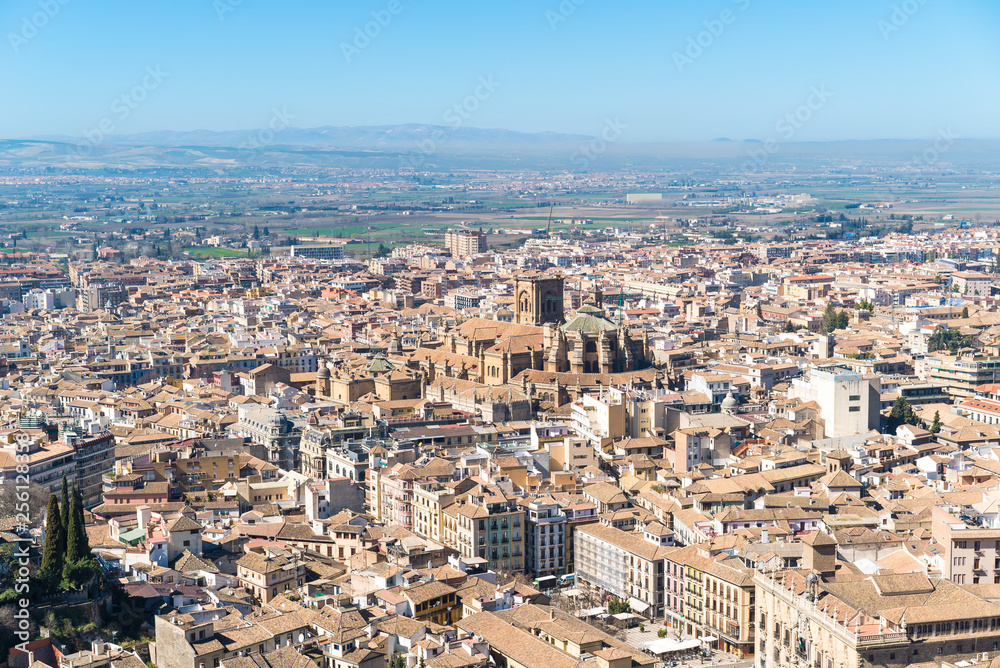 Fototapeta premium granada city view