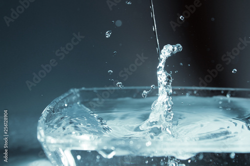 Water droplet background