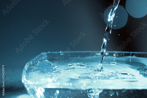 Water droplet background