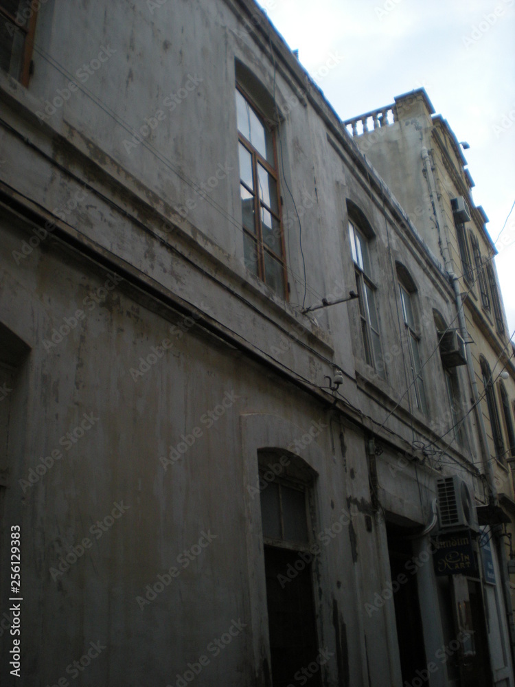 Baku City; Azerbaijan new images in the spring of May 20, 2009. Real situations of existing buildings. Extreme photos of different variants. 