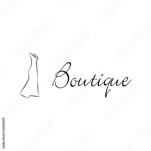 fashion, boutique logo design vector