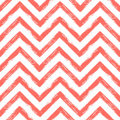 Papier peint photo Chevron patrons Rayures encre rose bleu violet abstraites  © natakukushkina