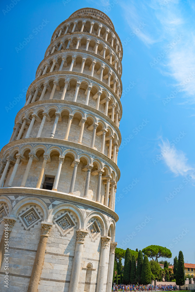 Famous Leaning Tower. Pisa, Italy.