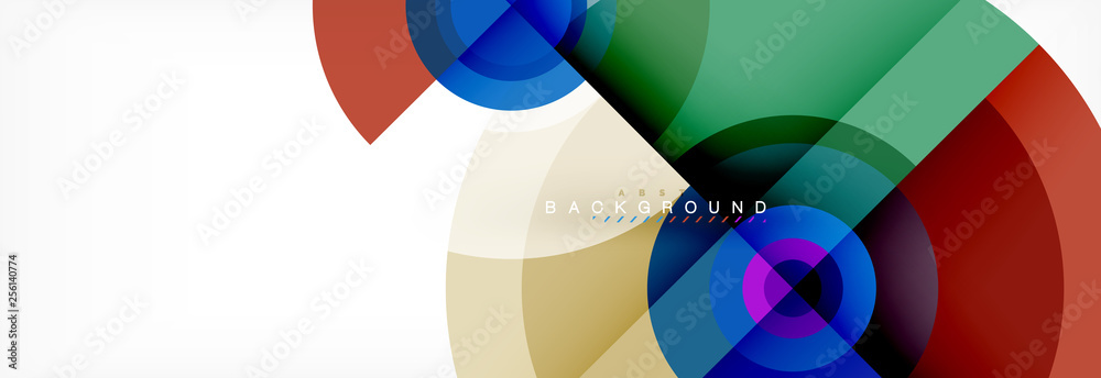 Geometric circle abstract background, creative geometric wallpaper. Geometric circle abstract background, creative geometric wallpaper.