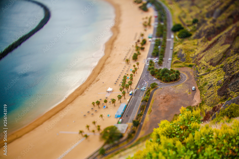 Fototapeta premium Beautiful view upon coastal beach