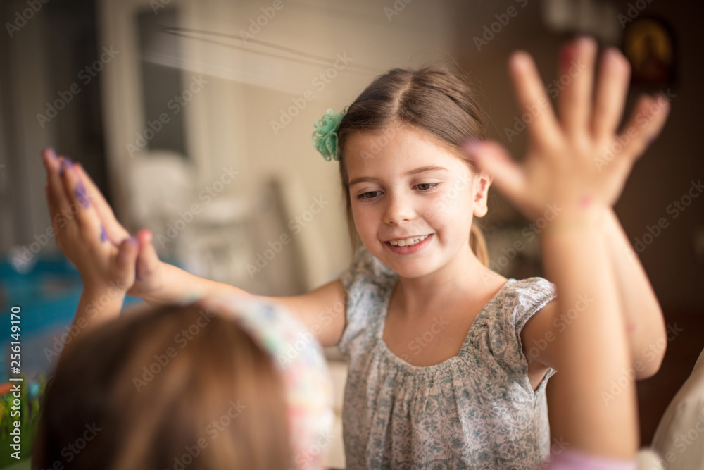 Fototapeta premium We succeeded.