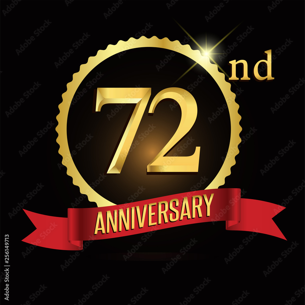 72nd golden anniversary logo 72nd golden anniversary logo