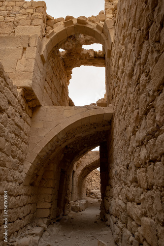 Shobak crusader castle ruins in Jordan