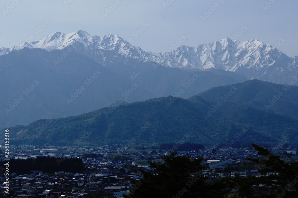 Hakuba, mountain view