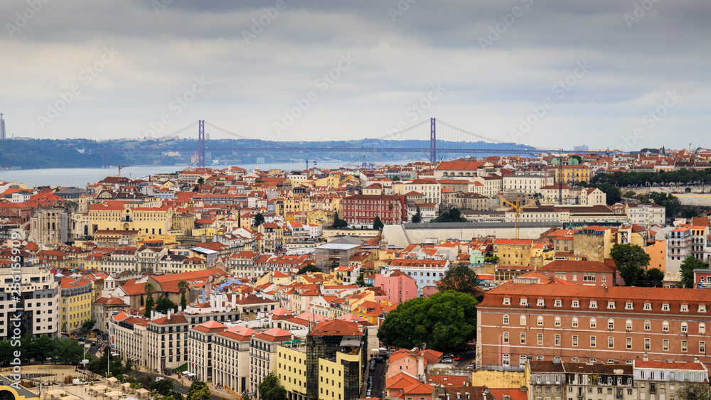 panorama di Lisbona - Portogallo