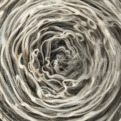 wool sheep abstract geometr...