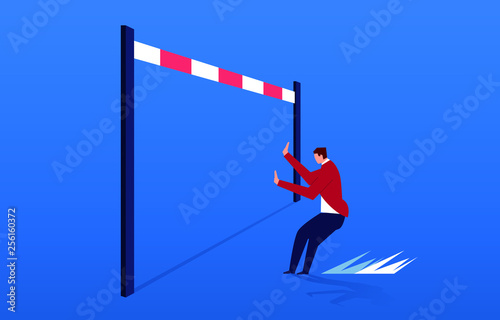 Inferiority, lack of self-confidence, businessmen have no courage to hurdle