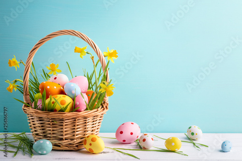 Easter decoration photo