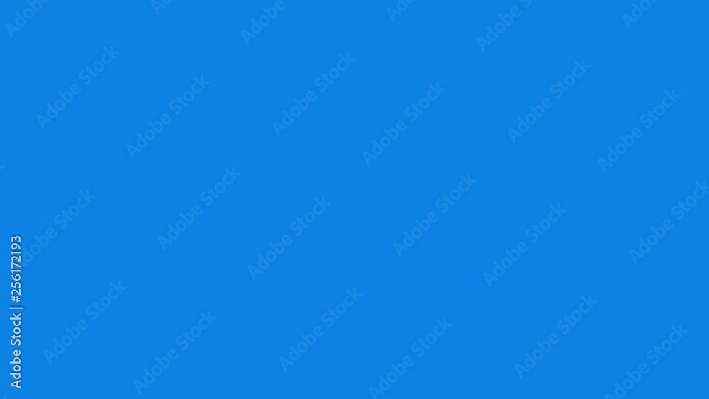 Unfolding Posters Revealing Numbers Counting Up From 1 to 10 Color Blue