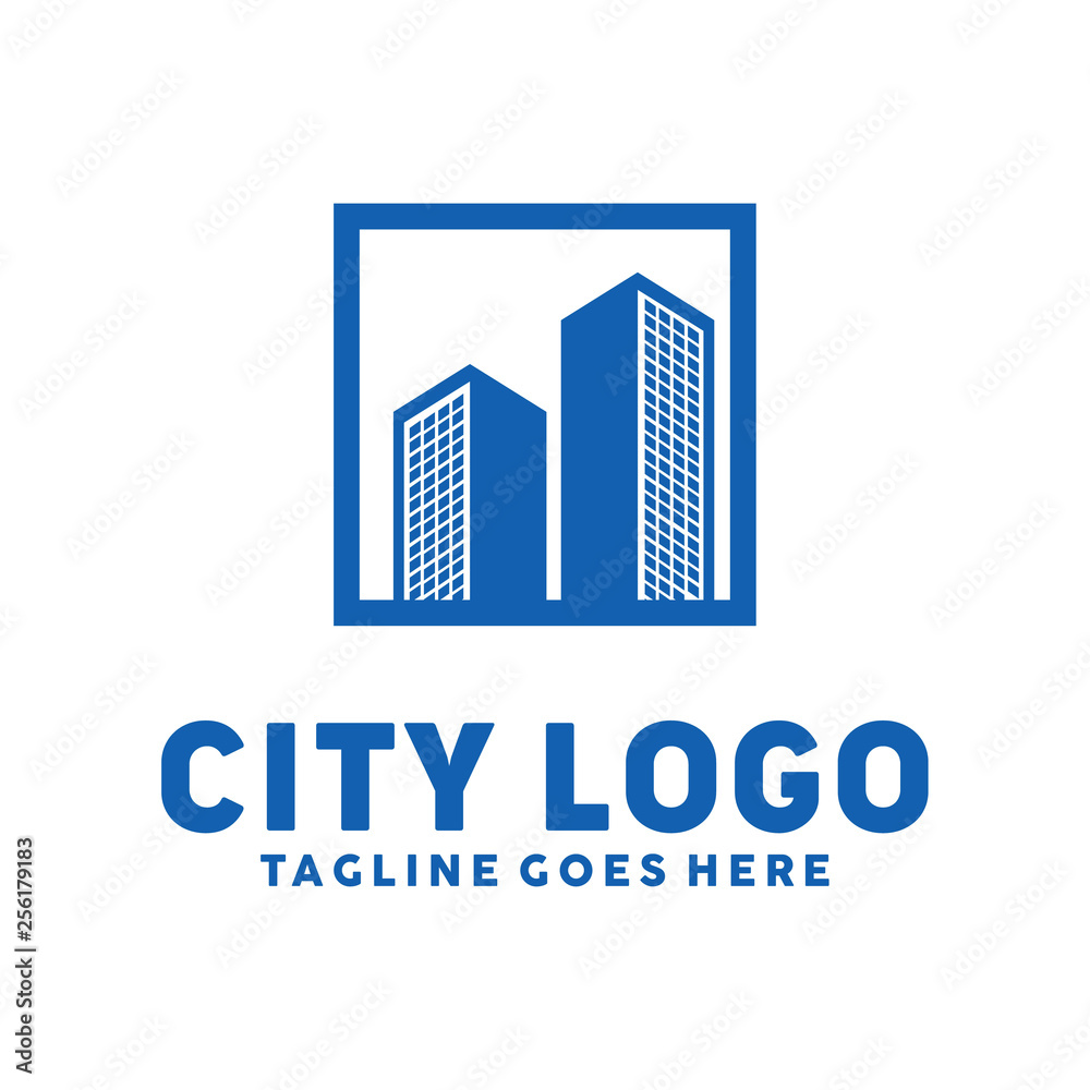 City Logo / Apartment Icon / Building Symbol Design Inspiration