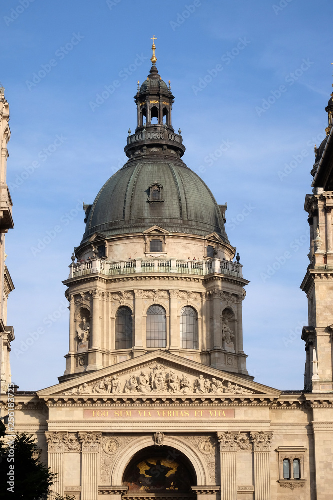Basilica of St Stephen in Budapest is the largest church of Hungary