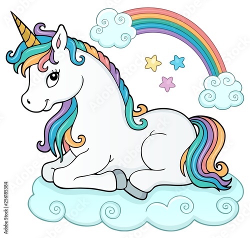Stylized unicorn theme image 5