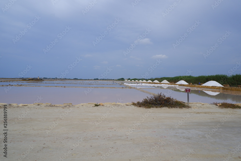トラーパニの塩田