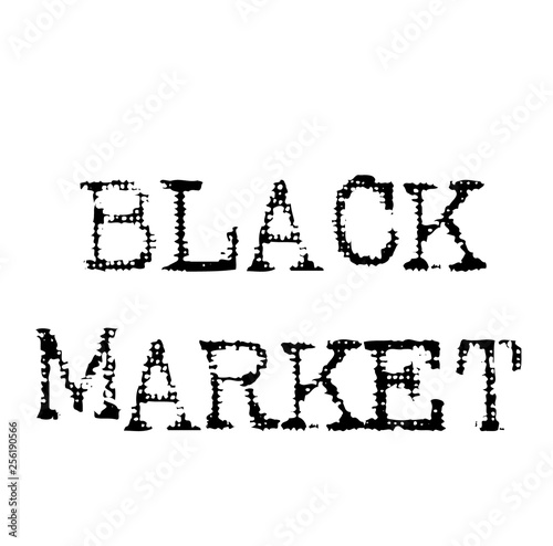 black market black stamp