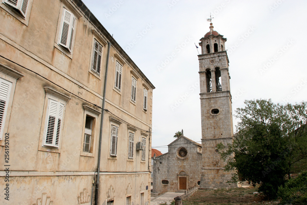 Church of All Saints in Blato, Korcula island, Croatia
