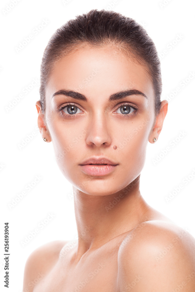 Beautiful brunette woman portrait Beautiful brunette woman portrait