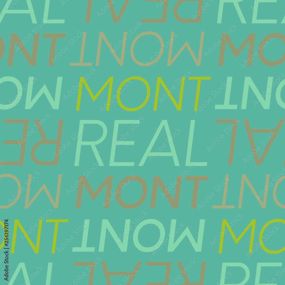 Montreal, canada seamless pattern Montreal, canada seamless pattern