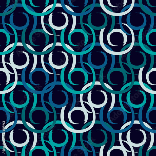 Abstract geometric pattern with circles