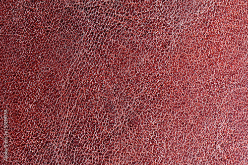 Abstract red textured leather background