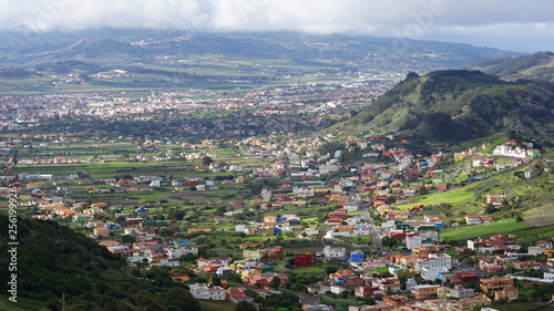 aerial view of the city