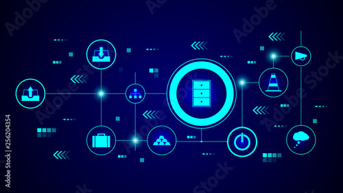 office nightstand icon. From Web set