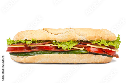 long baguette sandwich