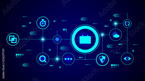 signboard icon. From Web set