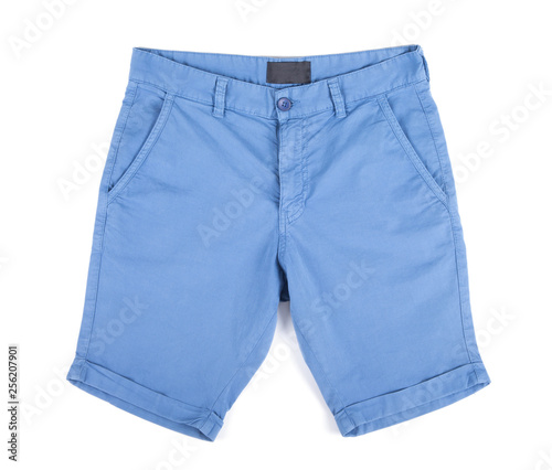 shorts isolated on white photo