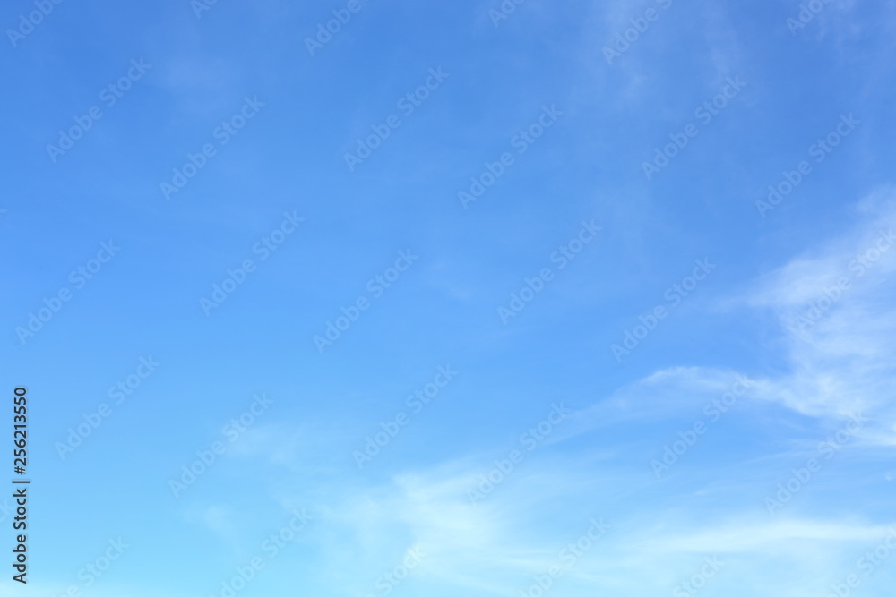 white cloud on blue sky weather background